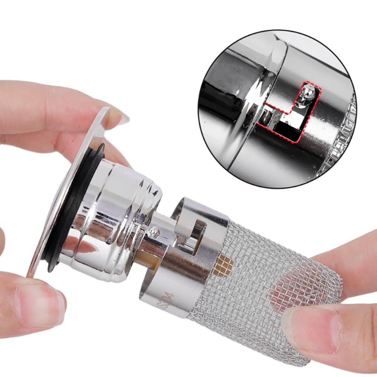 Miniatura 4 de Tapón Para Fregadero Lujo drenaje JL01